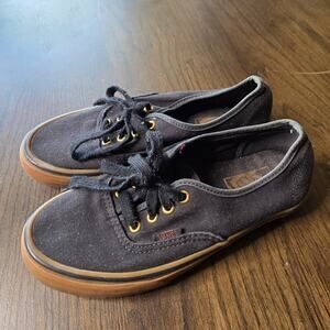 Vans Old Skool Low Black/Gum Men's Size 6 Women's Size 7.5 Sneaker Tennis Shoes